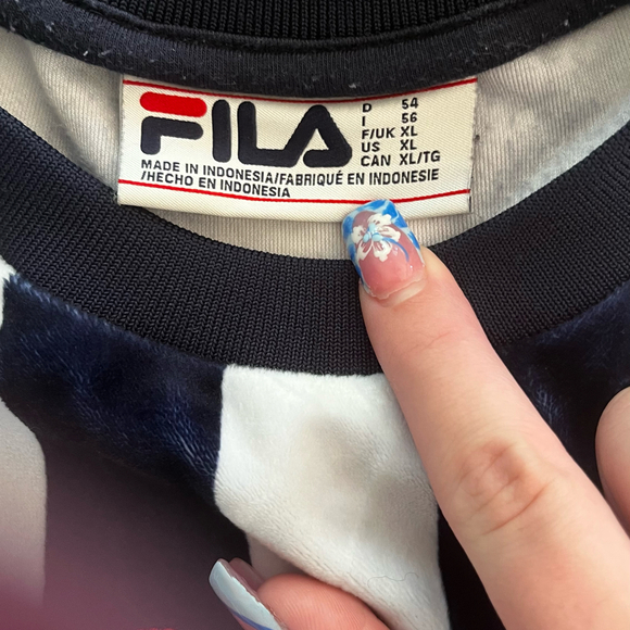Fila men’s striped pullover size XL - Picture 3 of 5